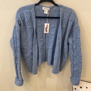 🌟NWT🌟 Jessica Simpson Blue knit cardigan